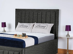Grand panel Upholstered bed