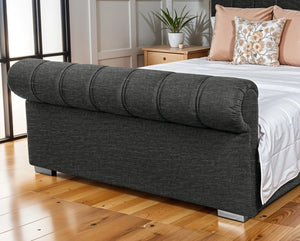 Charcoal Chenille
