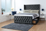 Emily Wingback Divan Bed