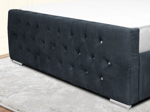 Kendall Winged Upholstered Bed