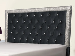 Glitz Lunar Upholstered Bed