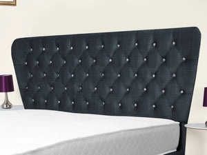 Kendall Winged Upholstered Bed