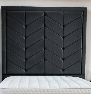 Indulgence Border Upholstered Bed