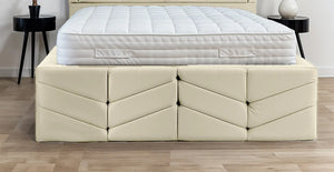 Indulgence Border Upholstered Bed