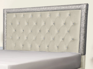Glitz Lunar Upholstered Bed