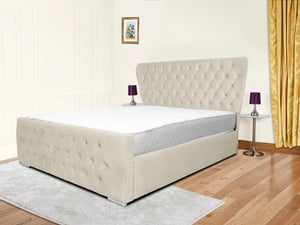 Kendall Winged Upholstered Bed