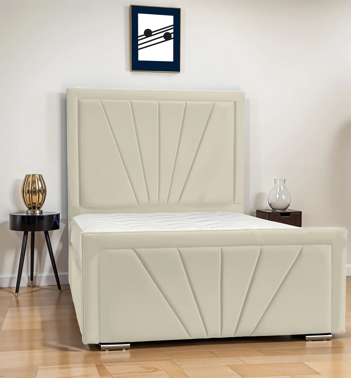 Zahah upholstered bed