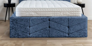 Indulgence Border Upholstered Bed