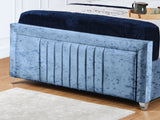 Cannas upholstered bed