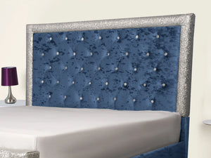 Glitz Lunar Upholstered Bed
