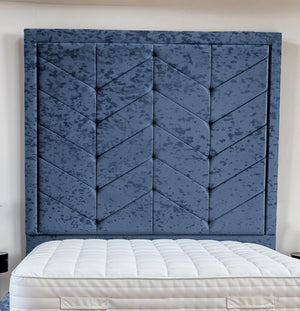 Indulgence Border Upholstered Bed
