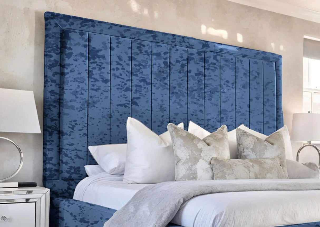 Geneva lined Upholstered Bed