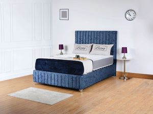 Milan upholstered bed