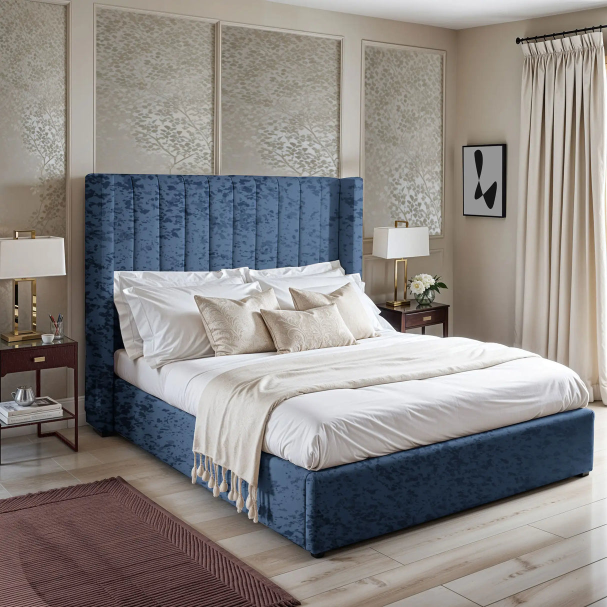 Barcelona Upholstered Bed