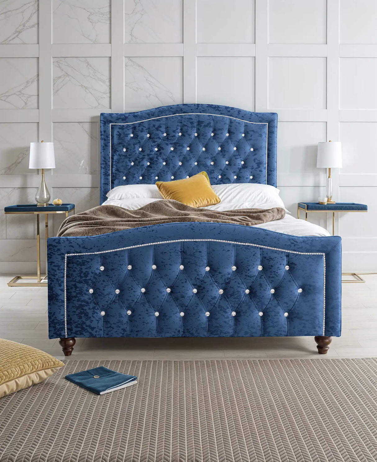 Stockholm Upholstered Bed