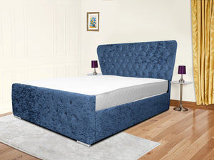 Kendall Winged Upholstered Bed