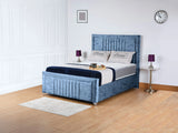 Cannas upholstered bed