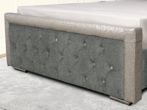 Glitz Lunar Upholstered Bed