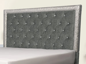Glitz Lunar Upholstered Bed