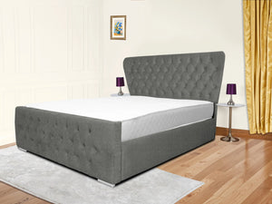 Kendall Winged Upholstered Bed
