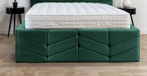 Indulgence Border Upholstered Bed