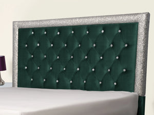 Glitz Lunar Upholstered Bed