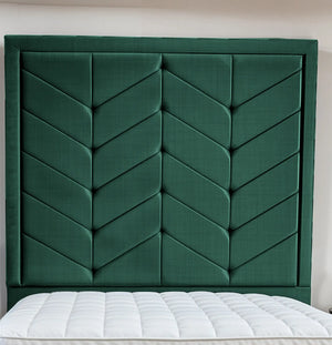 Indulgence Border Upholstered Bed