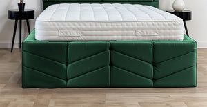 Indulgence Border Upholstered Bed