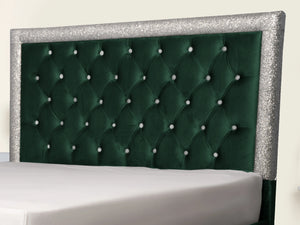 Glitz Lunar Upholstered Bed