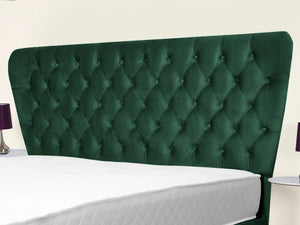 Kendall Winged Upholstered Bed