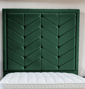 Indulgence Border Upholstered Bed