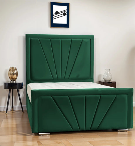 Zahah upholstered bed