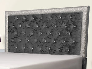Glitz Lunar Upholstered Bed