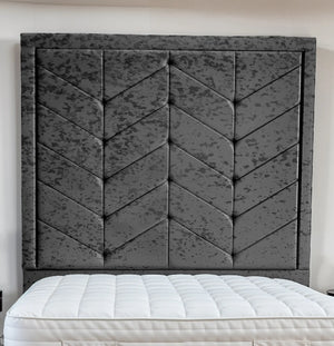 Indulgence Border Upholstered Bed