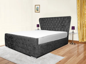 Kendall Winged Upholstered Bed