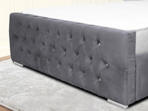 Kendall Winged Upholstered Bed