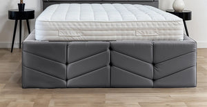 Indulgence Border Upholstered Bed