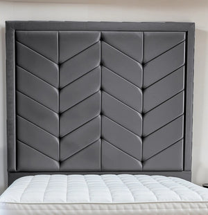 Indulgence Border Upholstered Bed