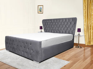Kendall Winged Upholstered Bed