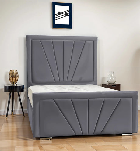 Zahah upholstered bed