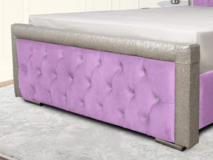 Glitz Lunar Upholstered Bed