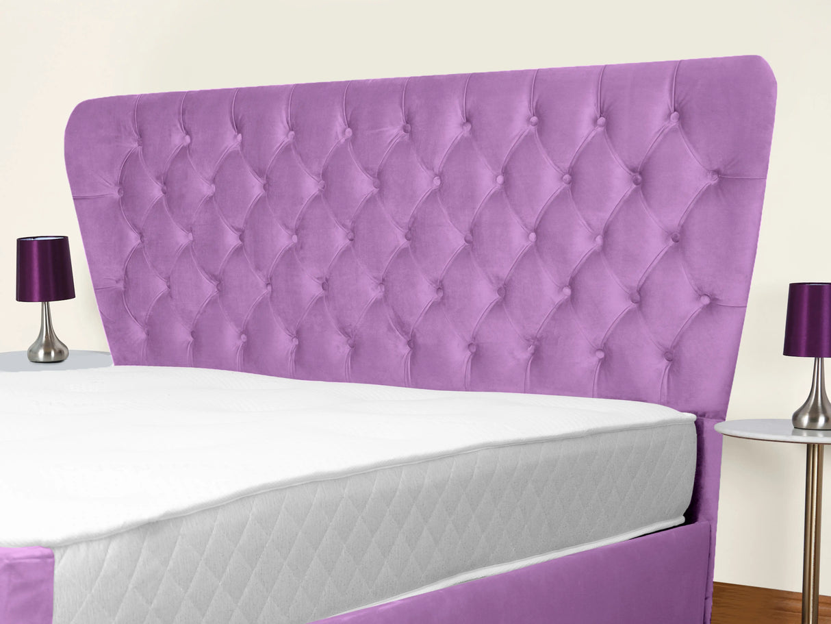 Kendall Winged Upholstered Bed