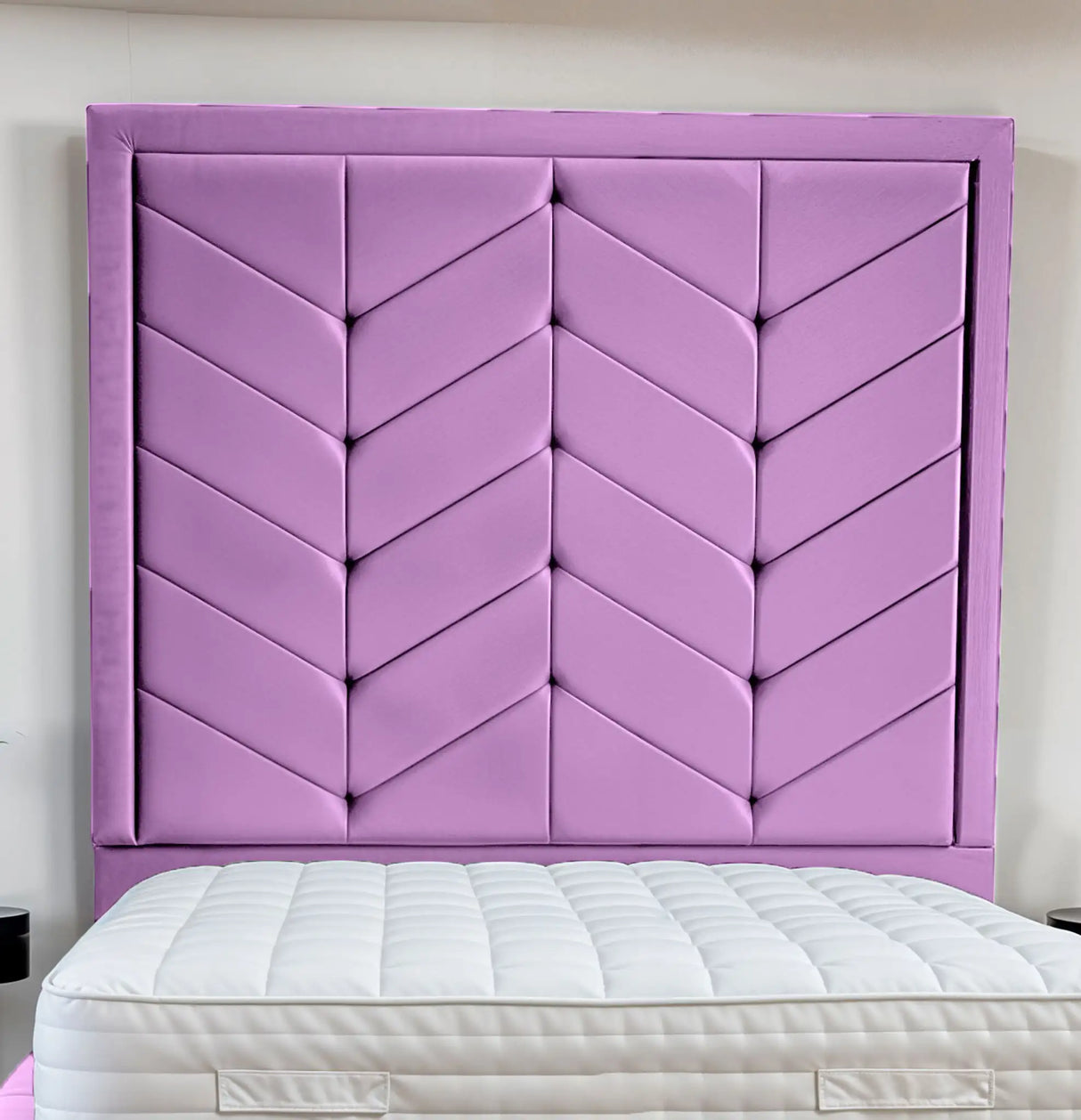 Indulgence Border Upholstered Bed