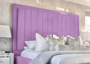 Geneva lined Upholstered Bed