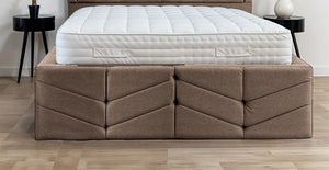 Indulgence Border Upholstered Bed