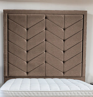 Indulgence Border Upholstered Bed
