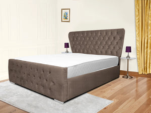 Kendall Winged Upholstered Bed