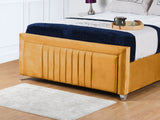 Cannas upholstered bed