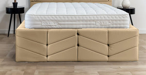 Indulgence Border Upholstered Bed
