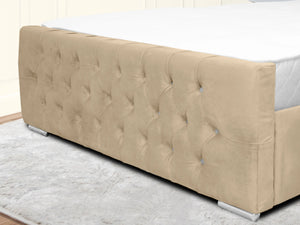 Kendall Winged Upholstered Bed